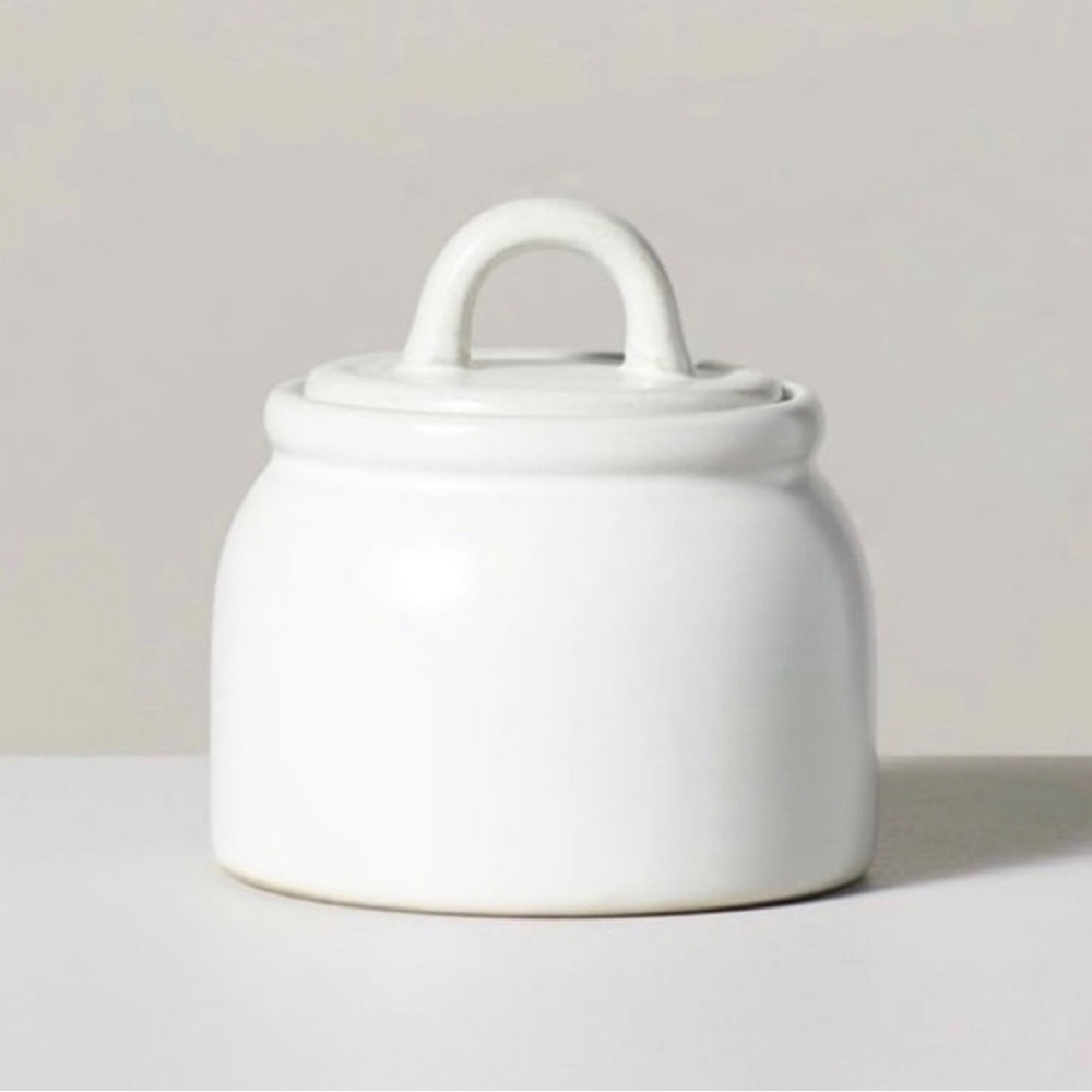 Hearth & Hand with Magnolia 9oz Stoneware Crock Cream